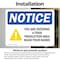 Signmission Safety Culture Sign, 14 in Width, Vinyl Decal, Rectangle OS-2PACK-NS-D-1014-L-19090 - alternate 2